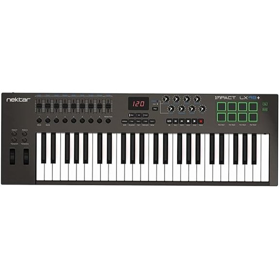 Nektar Impact LX49+ USB MIDI Controller Keyboard