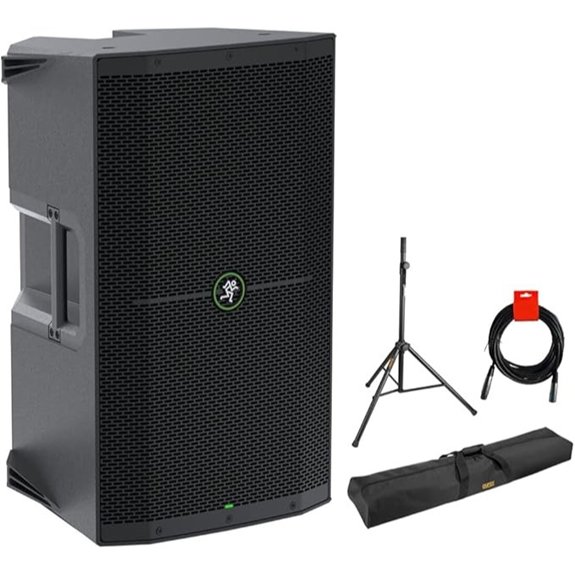 Mackie Thump212XT 1400W Powered PA Bundle with Stands