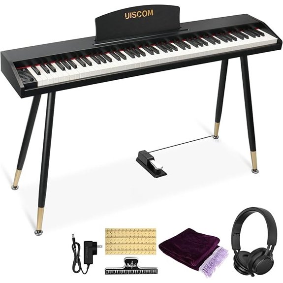 Digital Piano Keyboard for Beginners with Stand and Accessories