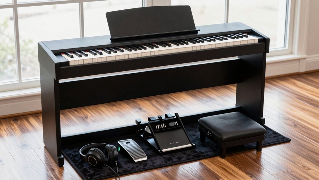 choose right digital piano and Accessories For Your First Digital Piano