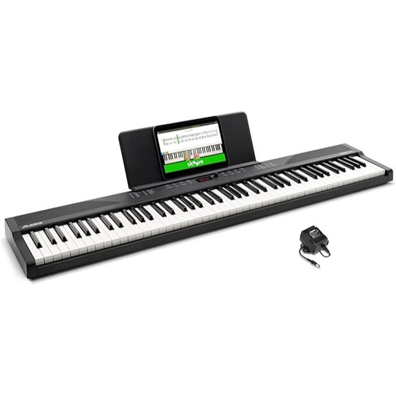 Alesis 88-Key Keyboard with 480 Sounds and Lessons