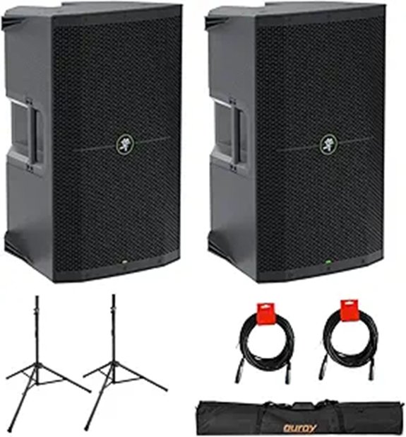 Mackie Thump212 1400W 12 PA Speaker Bundle Bundle