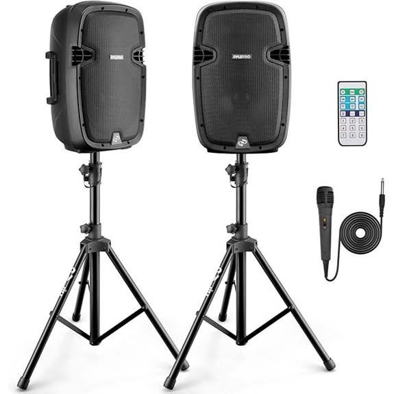 Pyle 1000W Wireless Portable PA System Bundle