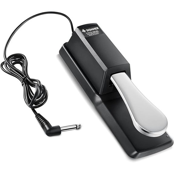 Donner DSP-001 Sustain Pedal for Keyboard (63 Cable)