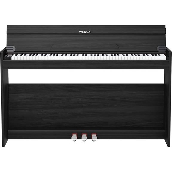 WENCAI 88-Key Fully Weighted Digital Piano Keyboard
