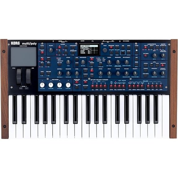 Korg Multipoly Analog Modeling Synthesizer with KAOSS Pad