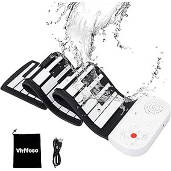 49 Keys Roll Up Piano with Carrying Bag