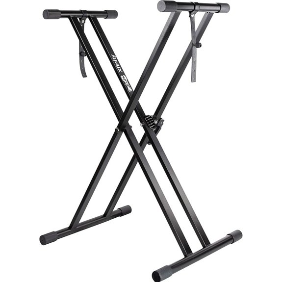 RockJam Xfinity Adjustable Piano Keyboard Stand with Locks