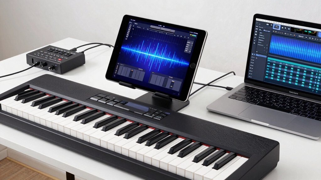 connect your digital piano to an iPad