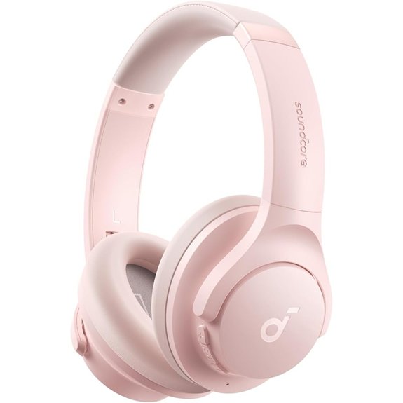 Soundcore Q20i Hybrid ANC Headphones with Bluetooth (Pink)