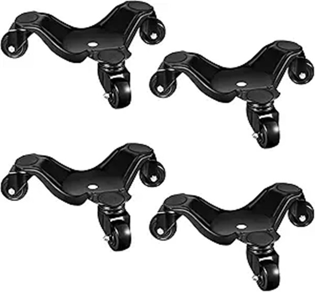 KEDSUM 1150LBS Furniture Dolly with 3 Wheels