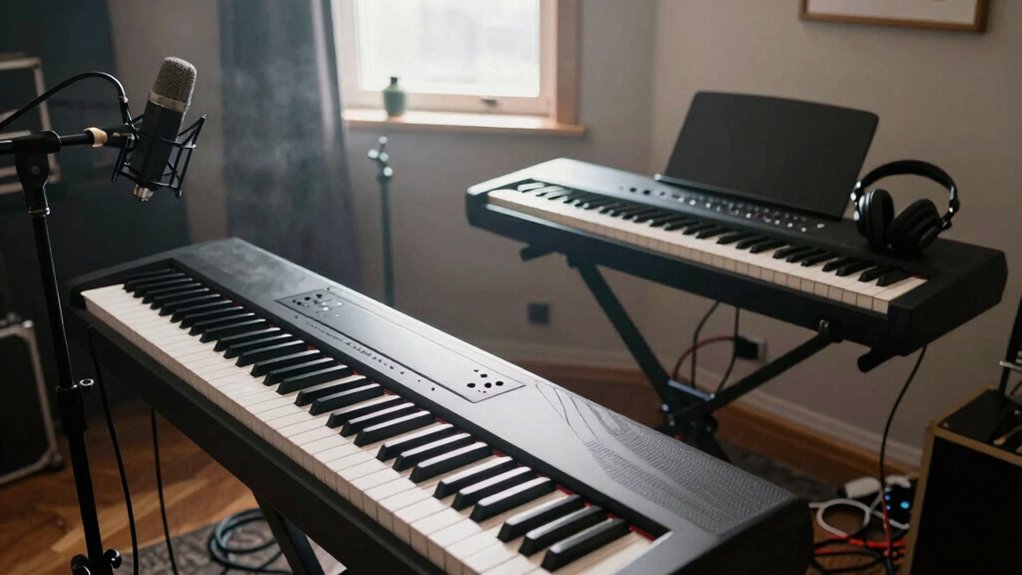 stage piano vs digital piano