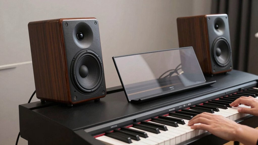 assessing Built-in Digital Piano Speakers