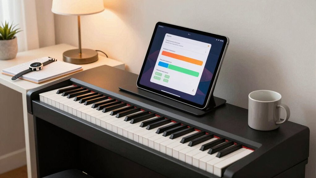 Digital Piano Apps consistent daily practice routine