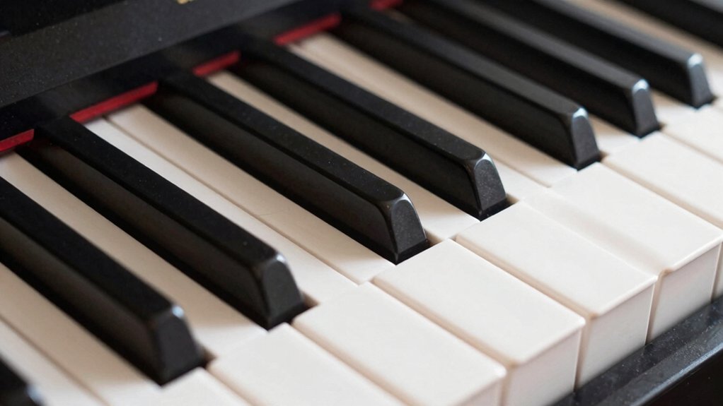 Weighted Vs Semi-Weighted Keys consistent touch enhances control