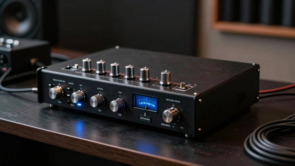 professional audio mixing amplifier