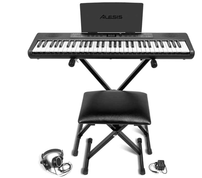 Alesis Melody 61 MK4 Keyboard Piano Bundle