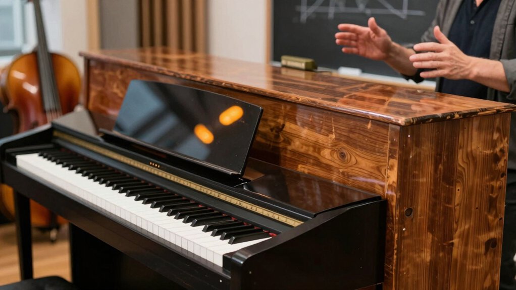 digital and acoustic piano comparison