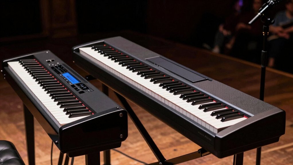 stage piano vs digital piano