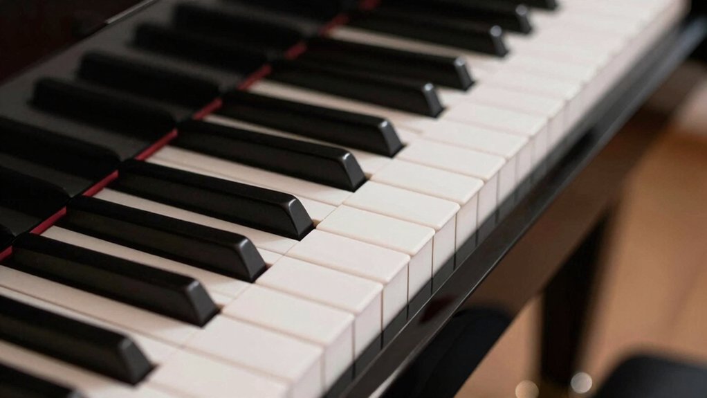Are weighted keys necessary for learning piano
