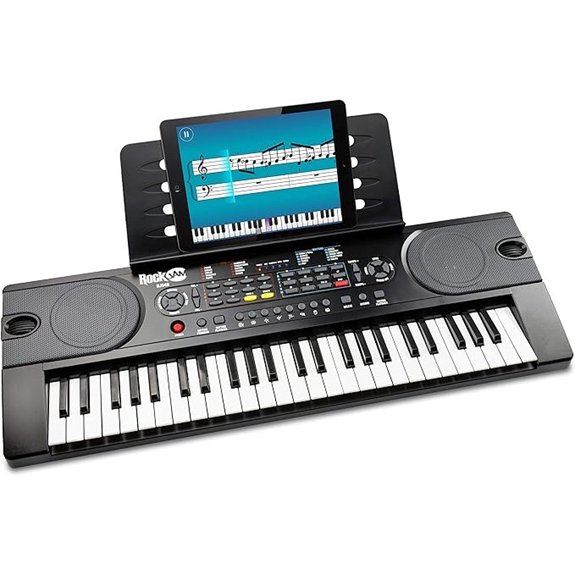 RockJam 49 Key Keyboard Bundle with Accessories