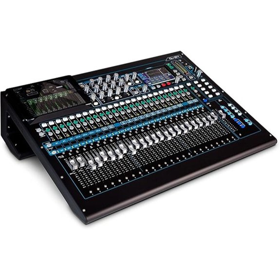 Allen & Heath QU-24C 30 In/24 Out Compact Digital Mixer Chrome Edition