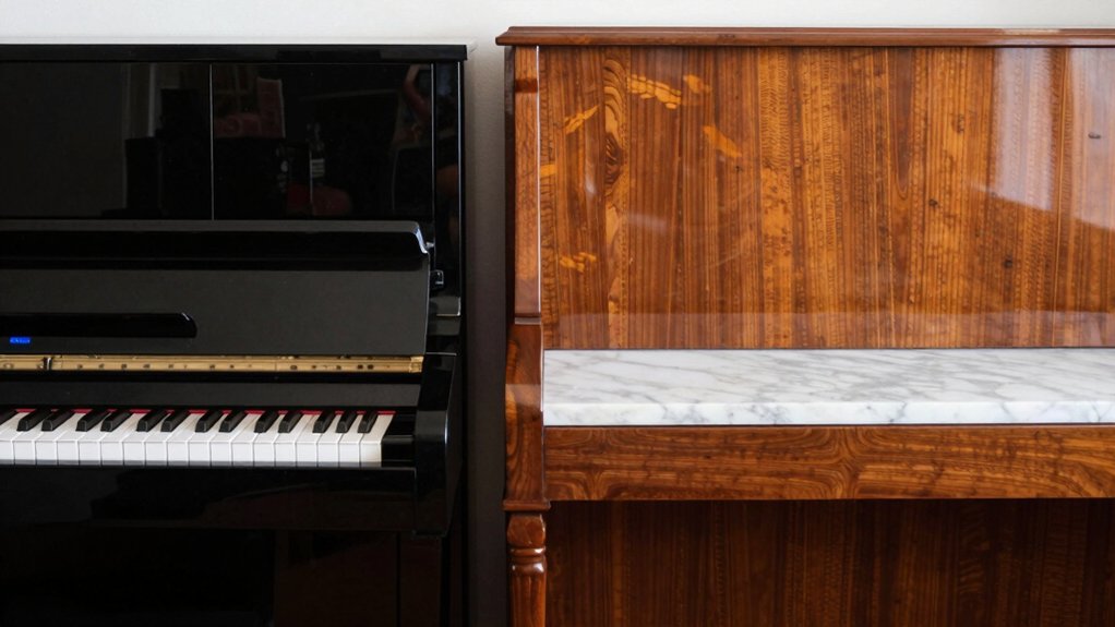 five key piano choices