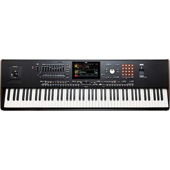 Korg 88-Key Pa5X Professional Arranger with Color Touch Screen