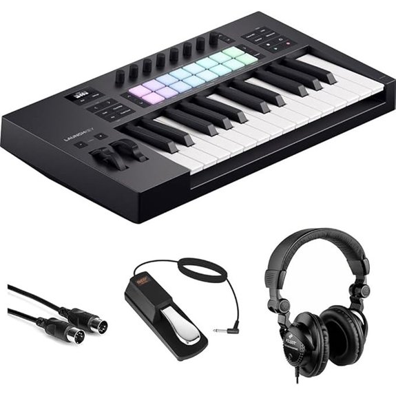 Novation Launchkey 25 MK4 Bundle with Accessories