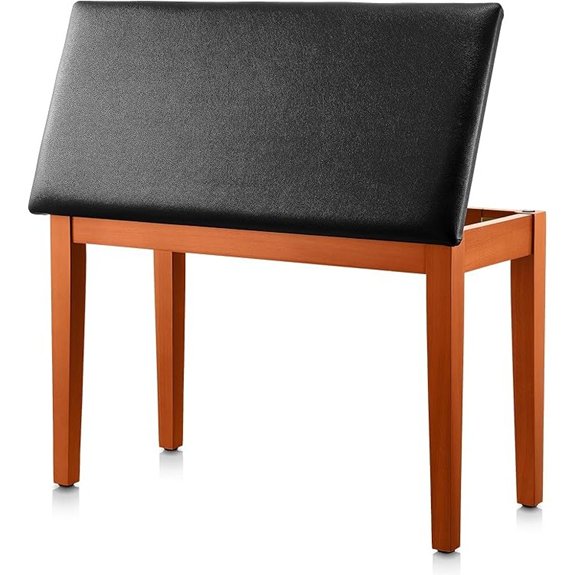 Donner Duet Piano Bench with Storage