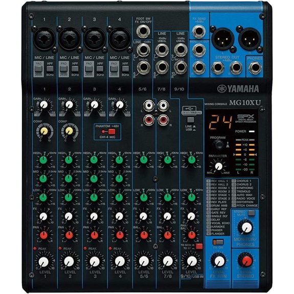 Yamaha MG10XU 10-Channel Analog Mixer