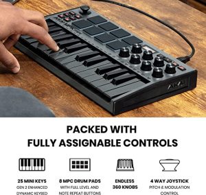 25 Key USB MIDI Keyboard