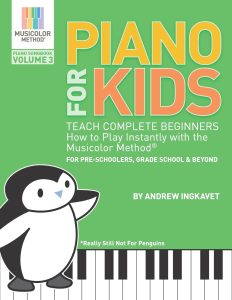 Piano For Kids Volume 3 