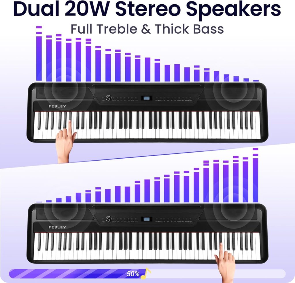 Fesley 20w speaker Digital Piano