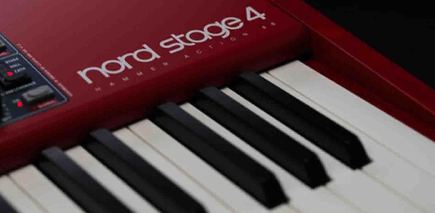 Nord Stage 4 Review Hammer Action Keyboard