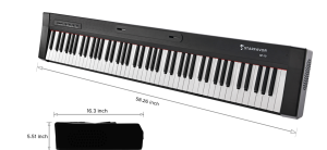 Starfavor 88 key digital piano dimensions