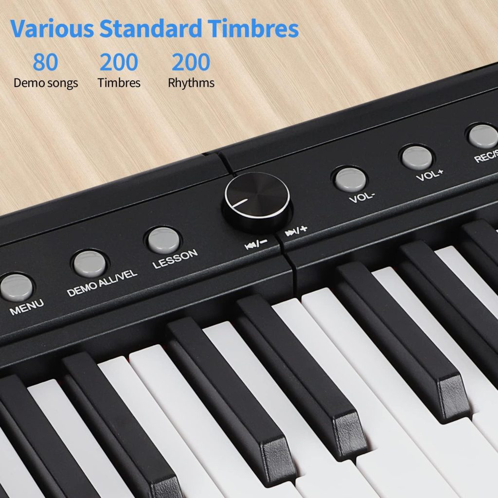 Wfhdtx 88 Key Full Size Piano Features