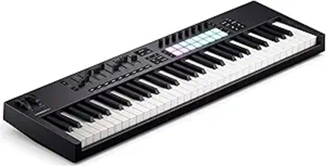 Novation Launchkey 61 MK4: 61-key MIDI Keyboard Controller with DAW