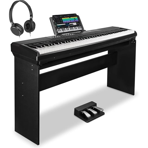 STRICH 88-Key Hammer-Action Digital Piano with Stand