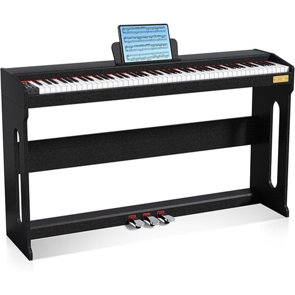 Sheirin 88-Key Touch-Sensitive Digital Piano Set