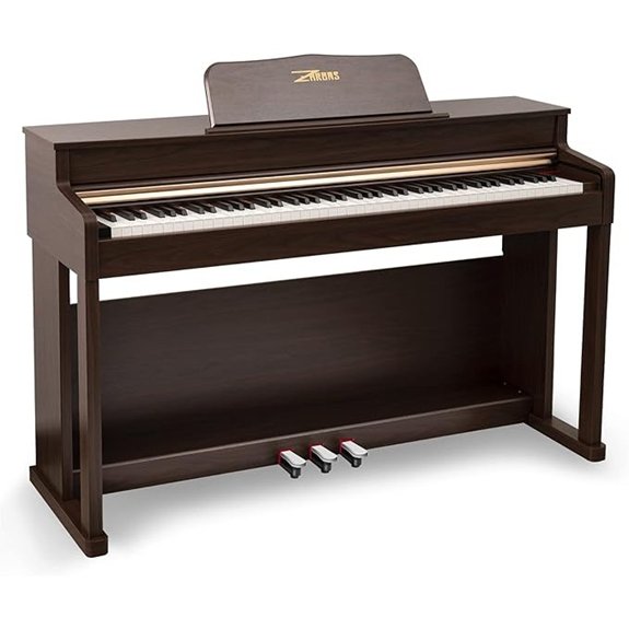 ZHRUNS 88-Key Weighted Digital Piano with Accessories