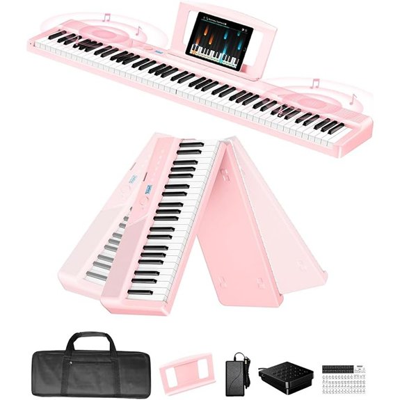 Weighted Keyboard Piano 88 Keys with Speakers and MIDI
