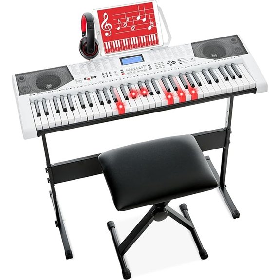 Best Choice 61-Key Beginner Electronic Keyboard Set