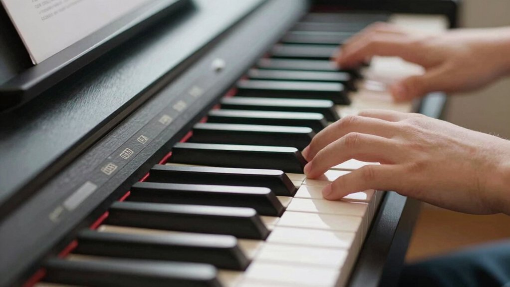 beginners need weighted keys