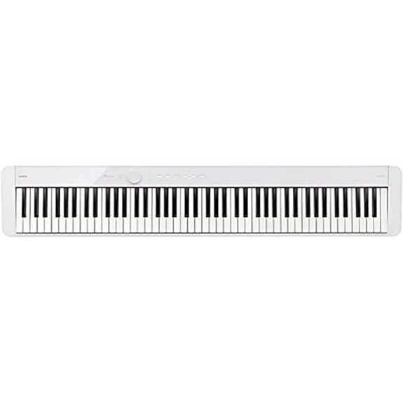 Casio Privia PX-S1100 Digital Piano in Gloss White