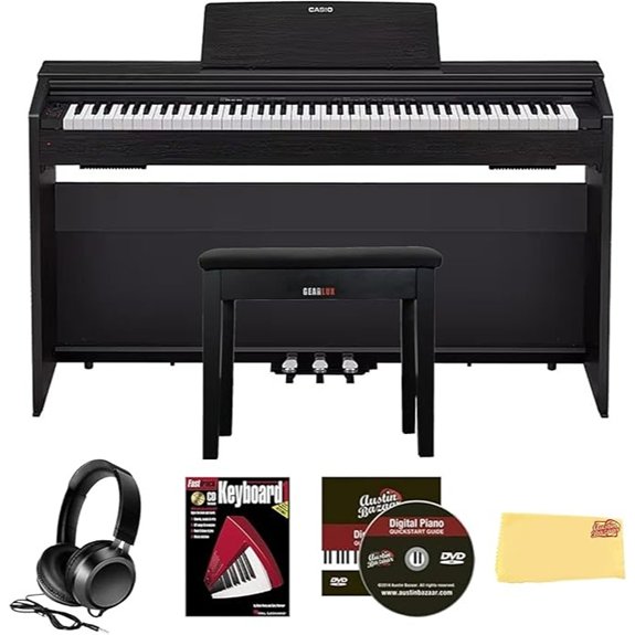 Casio PX-870 Privia Digital Piano Bundle