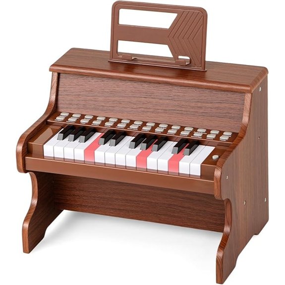 Costzon 25-Key Kids Piano Keyboard with Stand