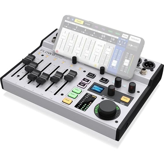 Behringer FLOW 8: 8-Input Digital Mixer with Bluetooth