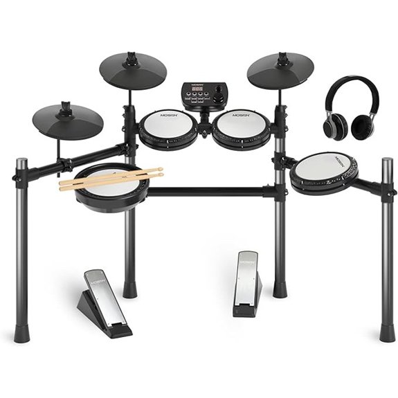 MOSEN Electric Drum Set with 195+ Sounds (MED-X3)