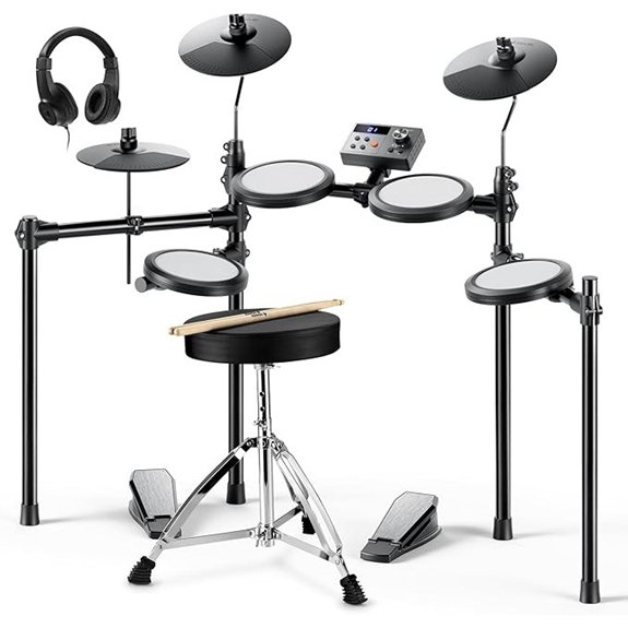 Donner DED-70 Electronic Drum Kit with Accessories